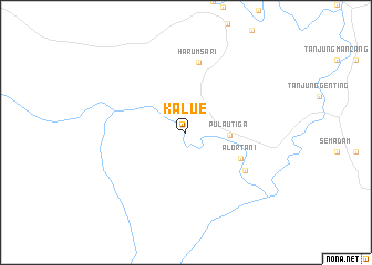 map of Kalue