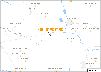 map of Kalugeritsa