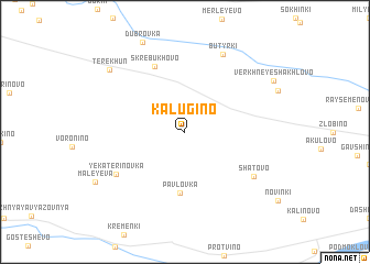 map of Kalugino