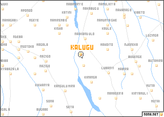 map of Kalugu