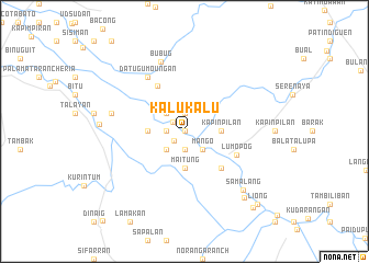 map of Kalukalu