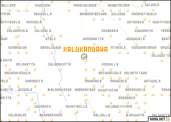 map of Kalukandawa