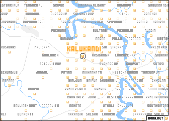 map of Kālukāndi