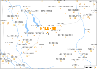 map of Kalūkan