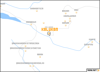 map of Kalūkan
