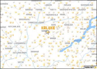 map of Kāluke