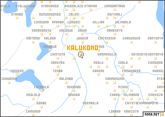 map of Kalukomo