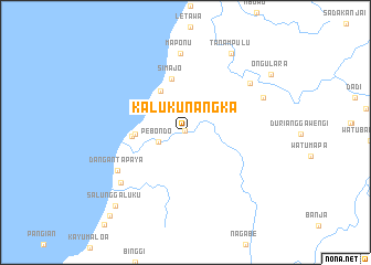 map of Kalukunangka