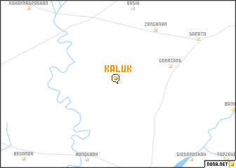map of Kalūk