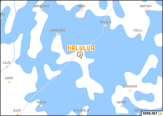 map of Kalulua