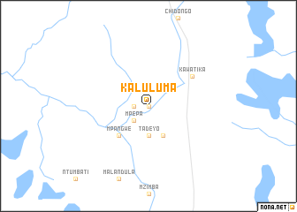 map of Kaluluma