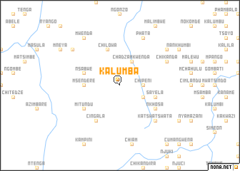 map of Kalumba