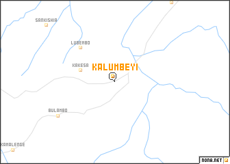 map of Kalumbeyi
