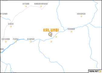 map of Kalumbi