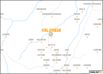 map of Kalumbue