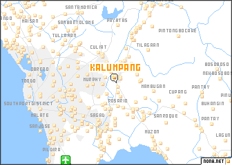 map of Kalumpang