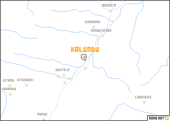 map of Kalundu