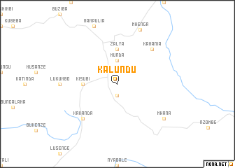 map of Kalundu