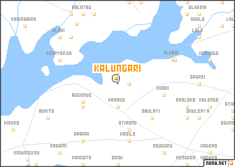 map of Kalungari