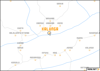 map of Kalunga