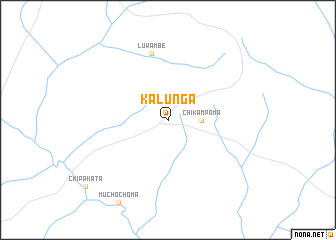 map of Kalunga