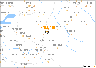 map of Kalungi