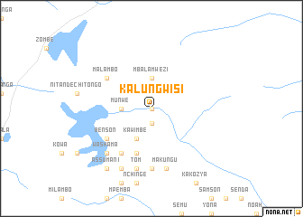 map of Kalungwisi