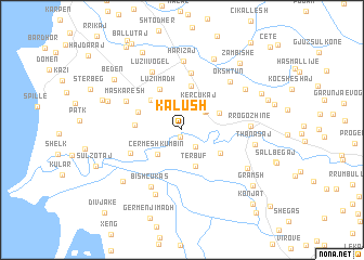 map of Kalush