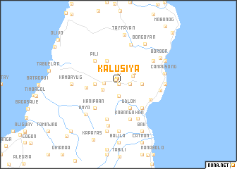 map of Kalusiya