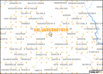 map of Kaluwagahayaya