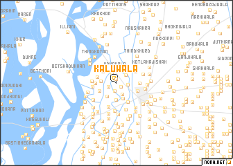 map of Kālūwāla