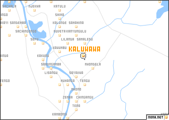 map of Kaluwawa