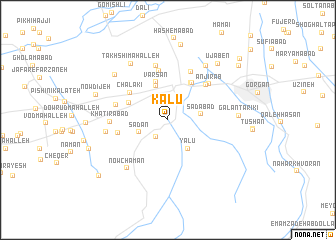 map of Kalū