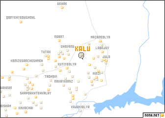 map of Kalū