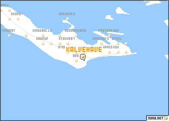 map of Kalvehave