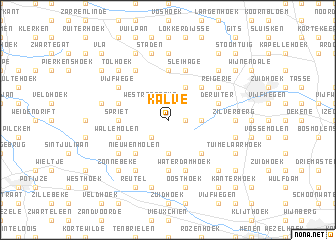 map of Kalve