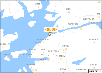 Kålvik (sweden) Map - Nona.net