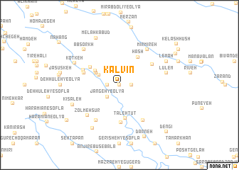 map of Kālvīn