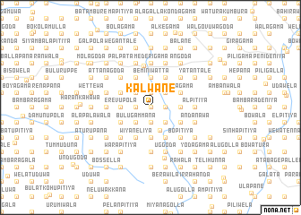 map of Kalwane