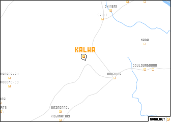 map of Kalwa