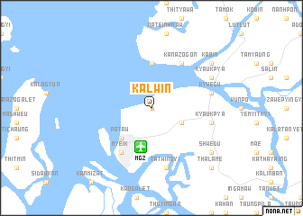 map of Kalwin