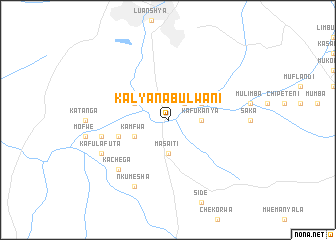 map of Kalyanabulwani