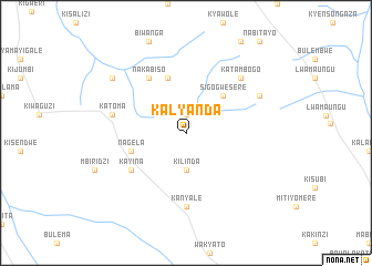 map of Kalyanda