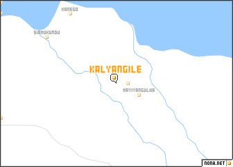 map of Kalyangile