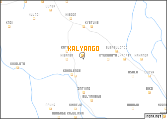 map of Kalyango