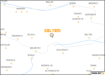 map of Kalyanı