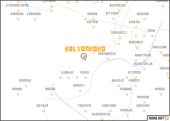 map of Kalyankoko