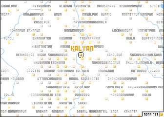 map of Kalyān
