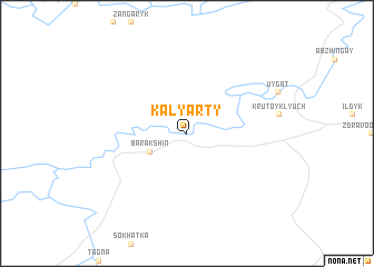 map of Kalyarty