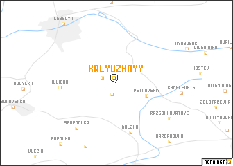 map of Kalyuzhnyy